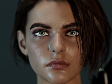 Jill Valentine RE3 3D Модель