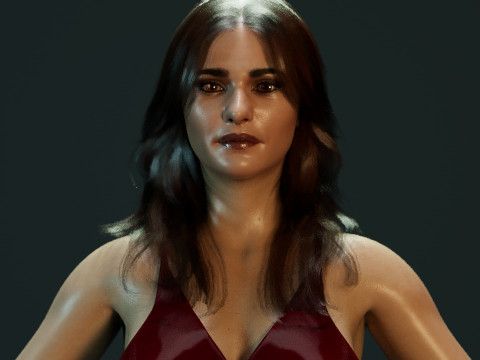 Rachel Weisz 3D Model