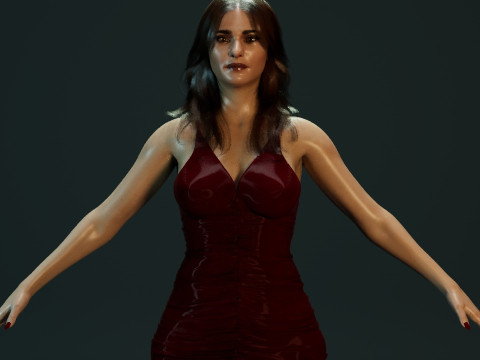 Rachel Weisz 3D 모델