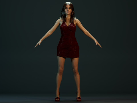 Rachel Weisz 3D 모델
