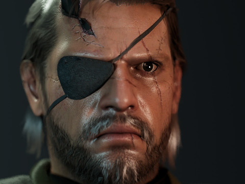 Solide snake 3D Model