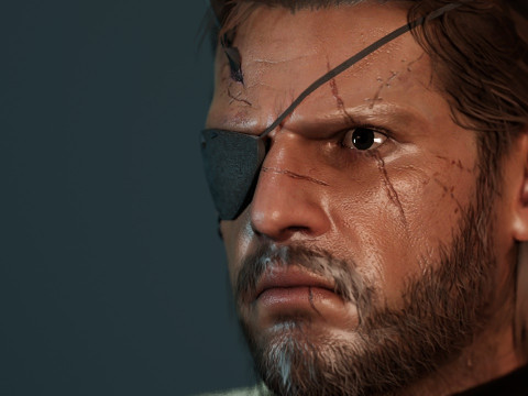 Solide snake 3D Модель
