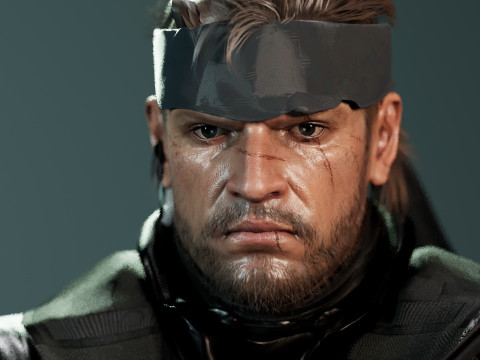 Solide snake 3D Модель