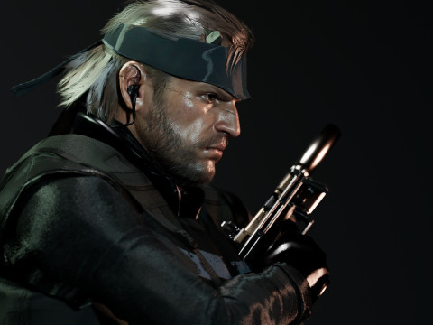 Solide snake 3D Модель
