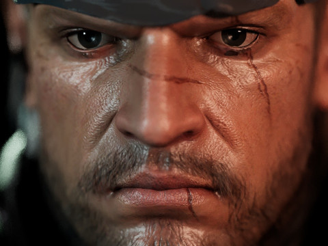Solide snake 3D Модель