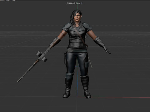Carasynthia Model 3D