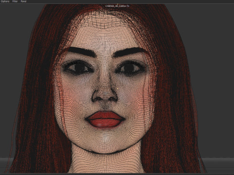 Queen Mera Amber Heard Model 3D