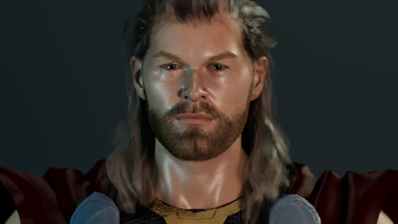 Thor 3D Model .c4d .max .obj .3ds .fbx .stl .blend