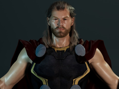 Thor 3D Model