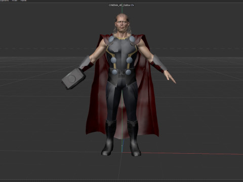 Thor 3D Model