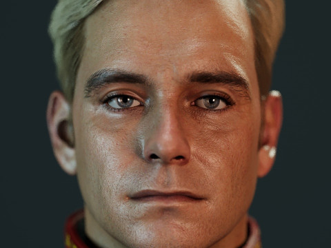 Homelander Model 3D
