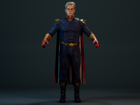 Homelander Model 3D