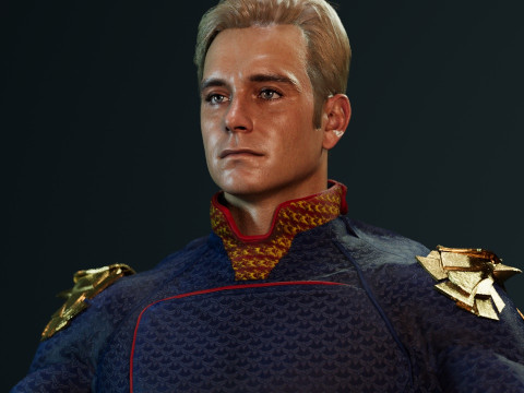 Homelander Model 3D