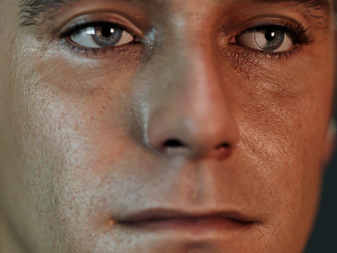 Homelander Model 3D