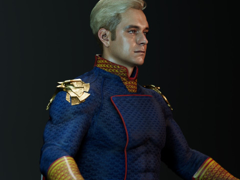 Homelander Model 3D