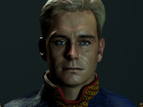 Homelander Model 3D
