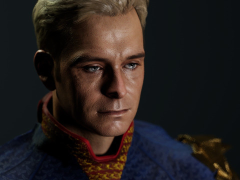 Homelander Model 3D