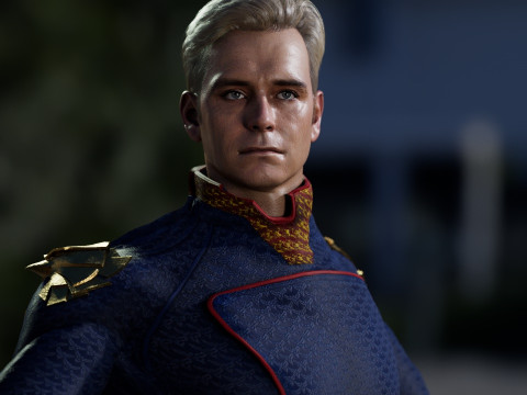 Homelander Model 3D