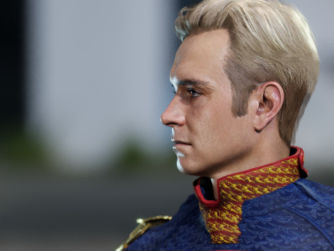 Homelander Model 3D
