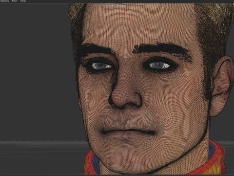 Homelander Model 3D