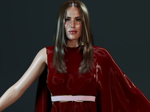 Jennifer Garner 3D Model