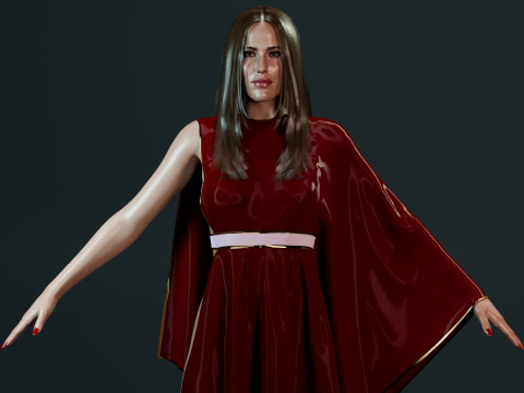 Jennifer Garner 3D Model