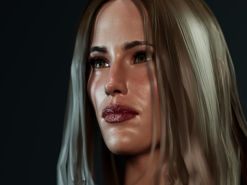 Jennifer Garner 3D Model