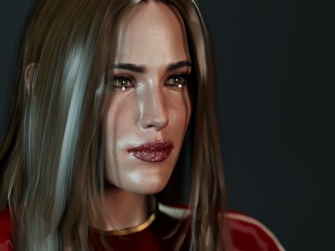 Jennifer Garner 3D Model