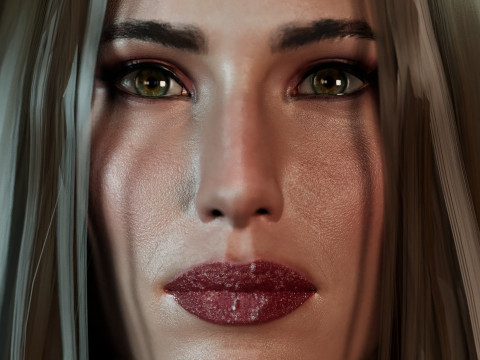 Jennifer Garner 3D Model