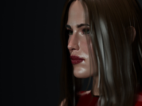 Jennifer Garner 3D Model