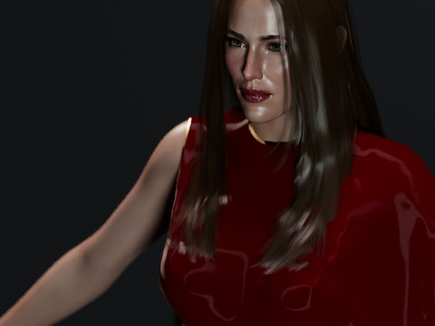 Jennifer Garner 3D Model