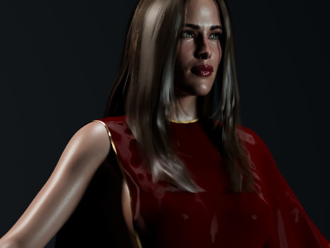 Jennifer Garner 3D Model