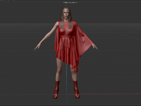 Jennifer Garner 3D Model
