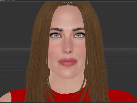 Jennifer Garner 3D Model