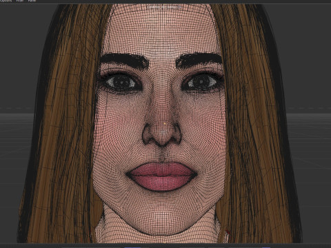 Jennifer Garner 3D Model