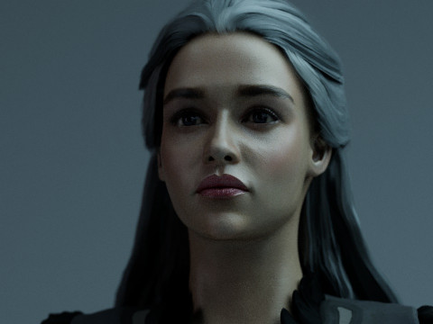 Daenerys Targaryen 3D Model