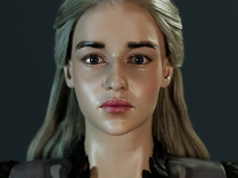 Daenerys Targaryen 3D Model