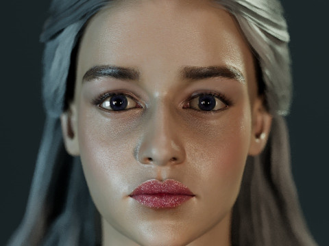 Daenerys Targaryen 3D Model
