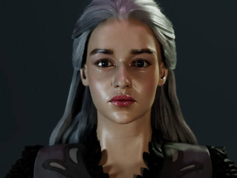 Daenerys Targaryen 3D Model