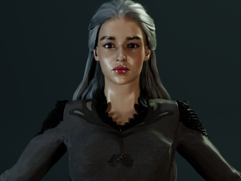 Daenerys Targaryen 3D Model