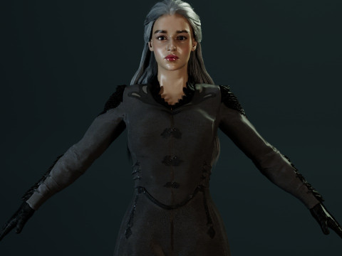 Daenerys Targaryen 3D Model