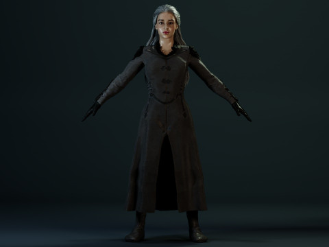 Daenerys Targaryen 3D Model