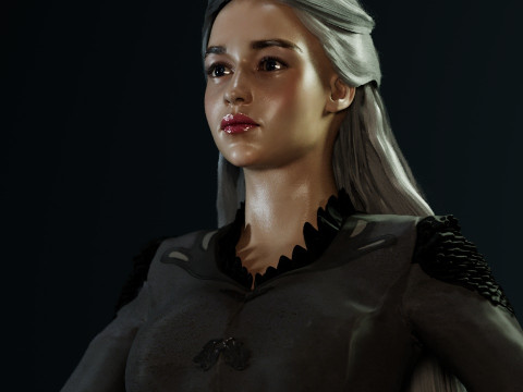 Daenerys Targaryen 3D Model