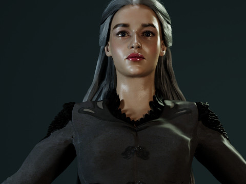Daenerys Targaryen 3D Model