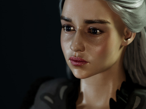 Daenerys Targaryen 3D Model