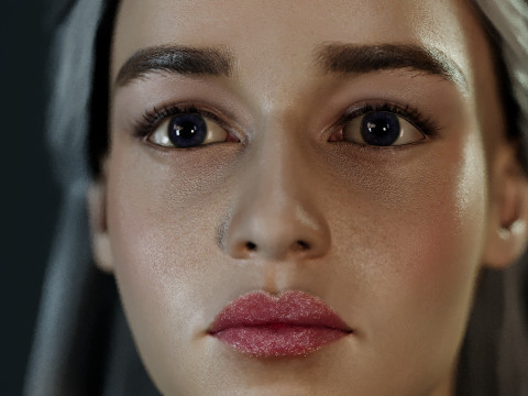 Daenerys Targaryen 3D Model