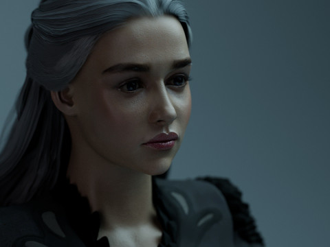 Daenerys Targaryen 3D Model