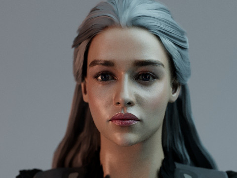 Daenerys Targaryen 3D Model
