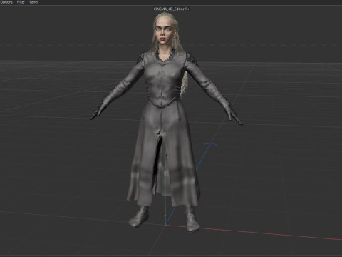 Daenerys Targaryen 3D Model