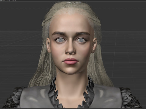 Daenerys Targaryen 3D Model